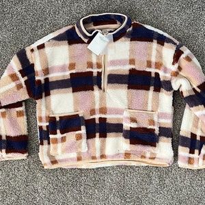 THREAD & SUPPLY Danica Fleece Jacket THREAD & SUPPLY Womens Medium NWT